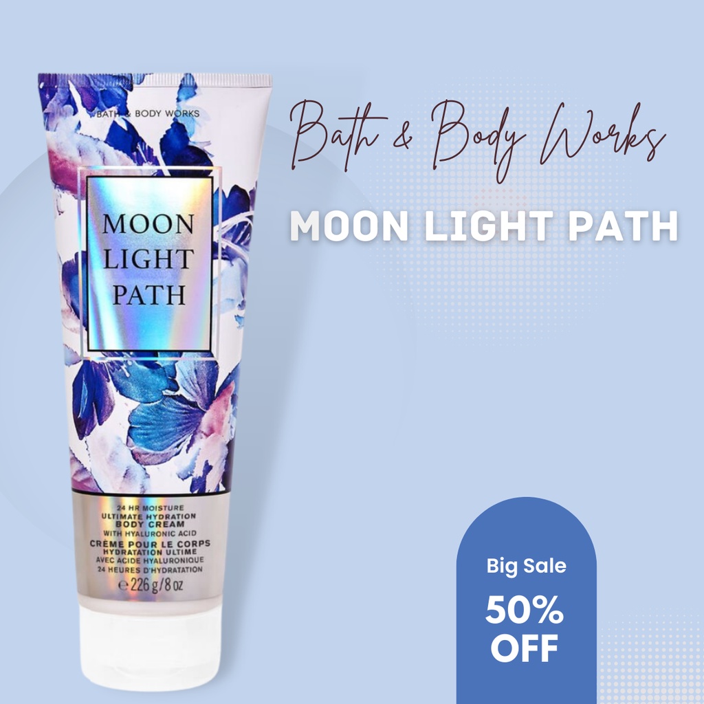 Kem Dưỡng Da Bath & Body Works Moonlight Patht Tăng Cường Độ Ẩm Chai 226ml