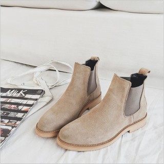 GIÀY BOOT CỔ CAO DA LỘN NAM