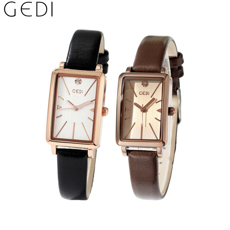 Đồng hồ đeo tay Gedi 21012 dây kiểu thắt lưng cho nữ