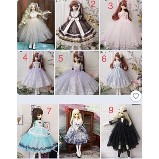 Váy búp bê bjd 1/4
