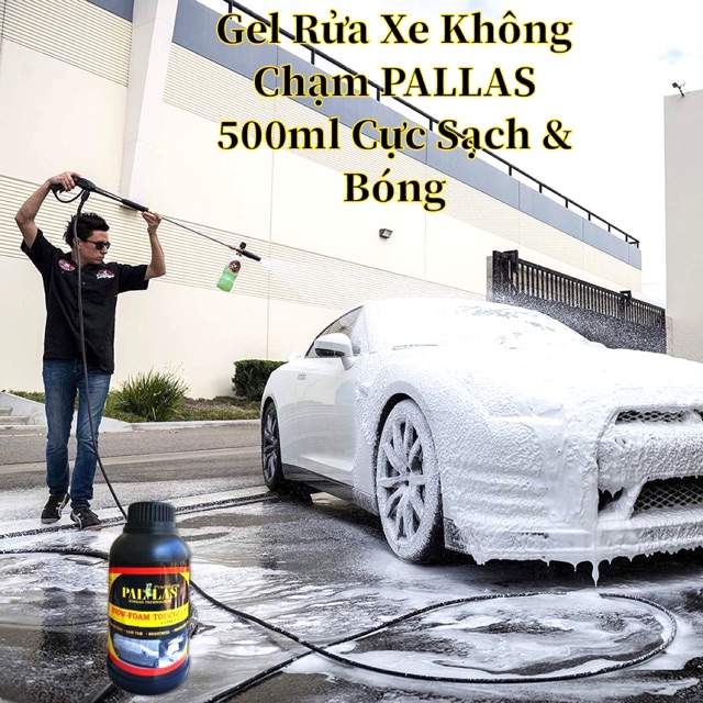 Bột rửa xe không chạm 500ml PALLAS