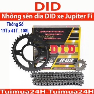 Nhông sên dĩa did xe ymaha jupiter fi hds