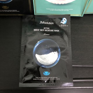 5 miếng Mặt Nạ Tổ Yến JM solution Active Bird Nest Moisture Mask