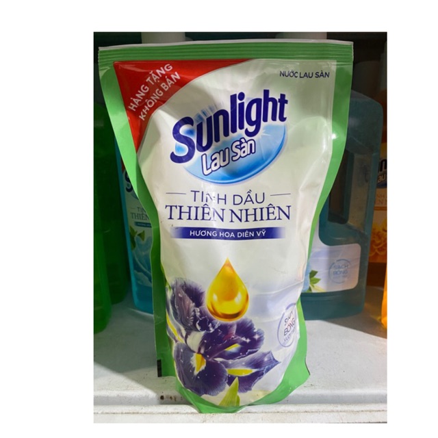 Nước Lau Sàn Sunlight Thiên Nhiên Túi 550g xanh(Hàng  Km) ngẫu nhiên