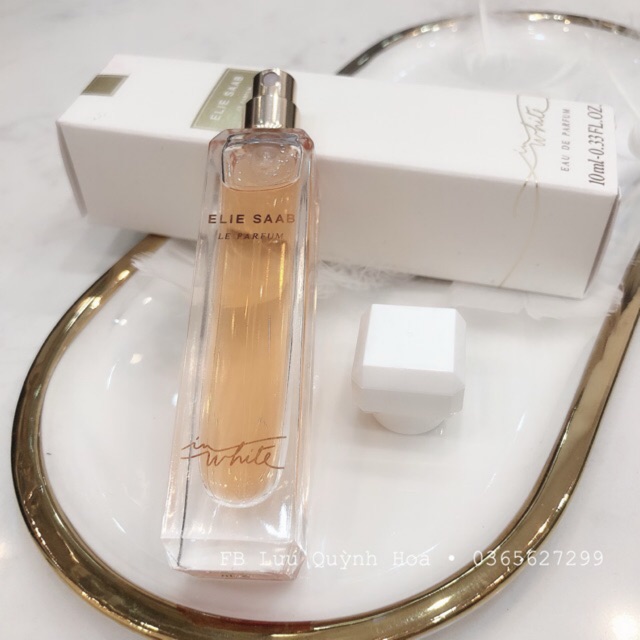 Chính Hãng . Nước hoa Elie Saab Le Parfum In White 10ml Chuẩn Auth 1