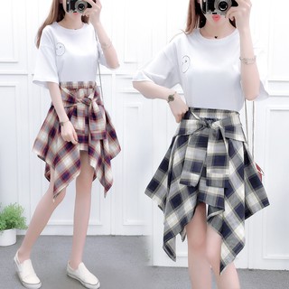 S-xl 82852020Chân Váy Ngắn Họa Tiết Caro Thời Trang Nữ Tính