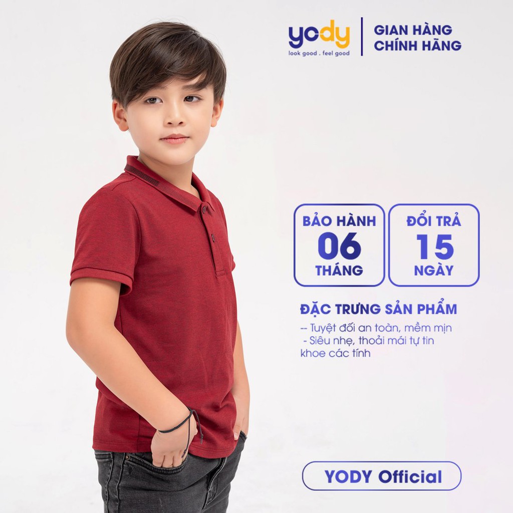 Polo Kid Cơ Bản YODY Áo Phông Bé