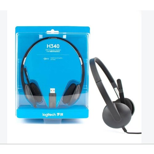 Tai nghe Logitech H340 Micro khử tiếng ồn Kết nối cổng USB - Bảo hành 2 năm