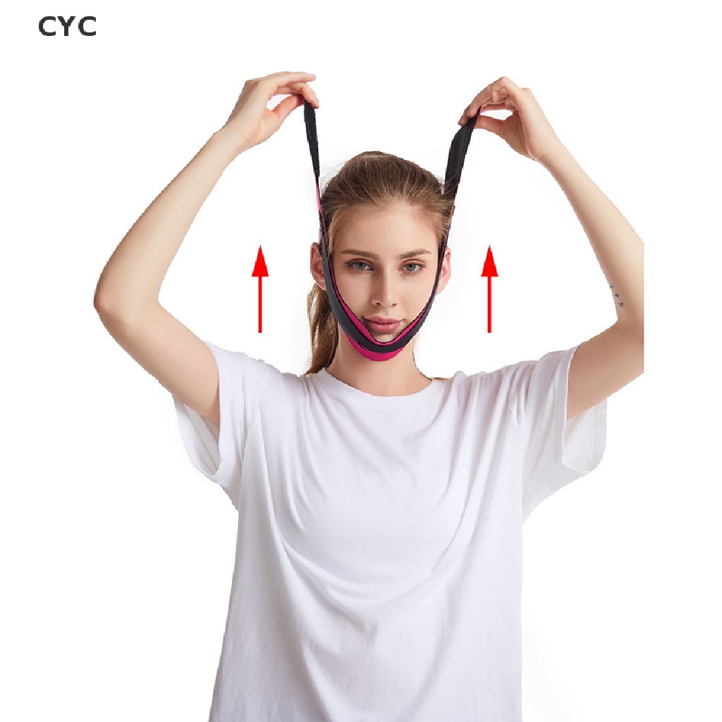 CYC Elastic Face Shaper Slimming V Line Chin Cheek Lift Up Belt Facial Massage Band Beauty CY