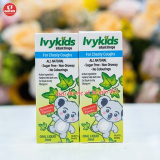  Tinh chất ho ivykids dạng siro 20ml xuất xứ ÚC