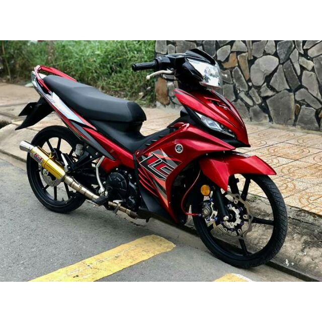 Tem rời Exciter 135 LC đỏ đen