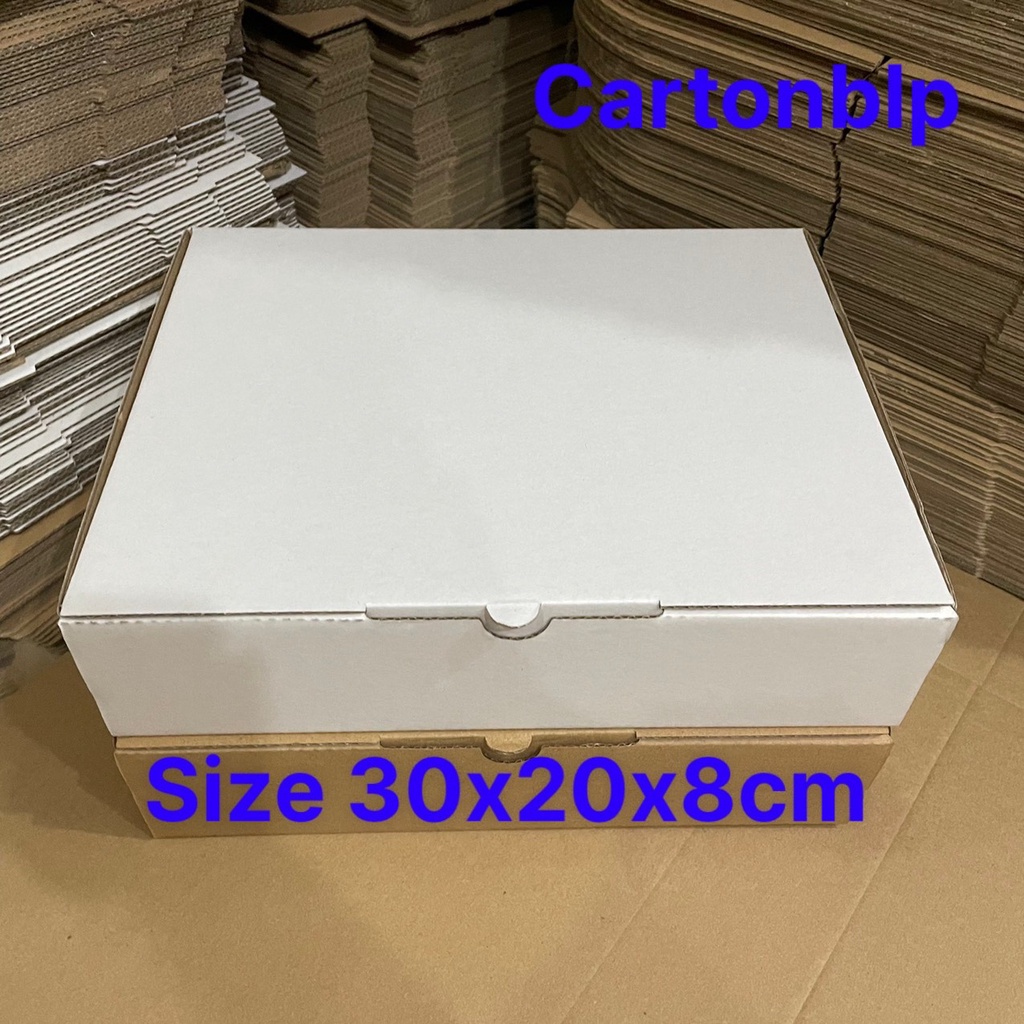 20 HỘP CARTON GÀI ĐỰNG QUẦN ÁO, PHỤ KIÊN SIZE 30x20x8CM