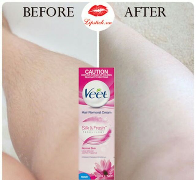 Kem Tẩy Lông Veet Pháp 100ml #Hồng (cho da thường) | BigBuy360 - bigbuy360.vn