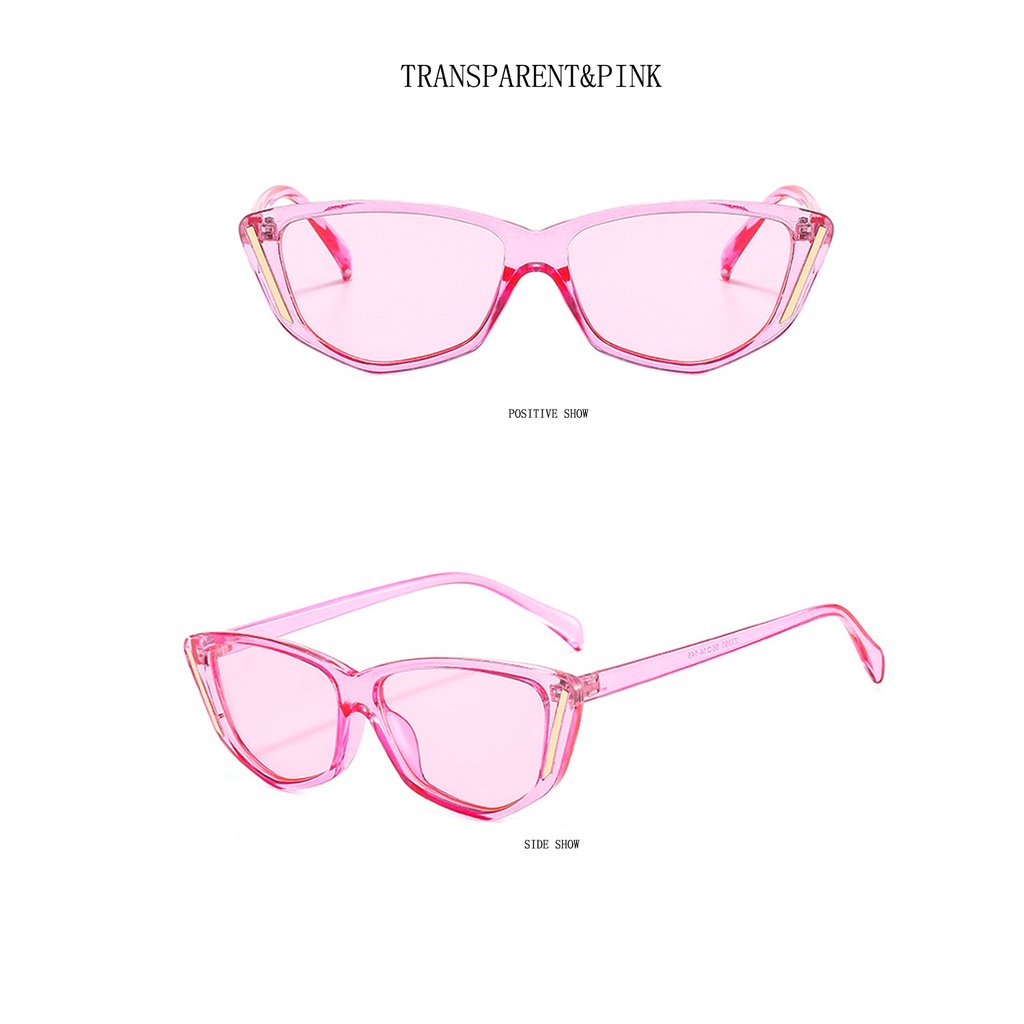 Kính mát mắt mèo SAMJUNE UV400 phong cách cổ điển 2022 cho nữ