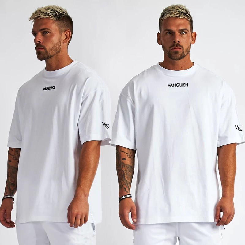 Áo thun thể thao cỡ lớn tập gym thời trang cho nam