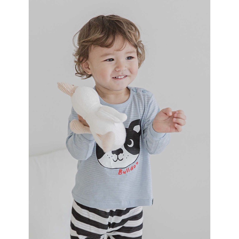 Bộ dài tay cotton giấy Organic Hãng Cordi-i Hàn Quốc