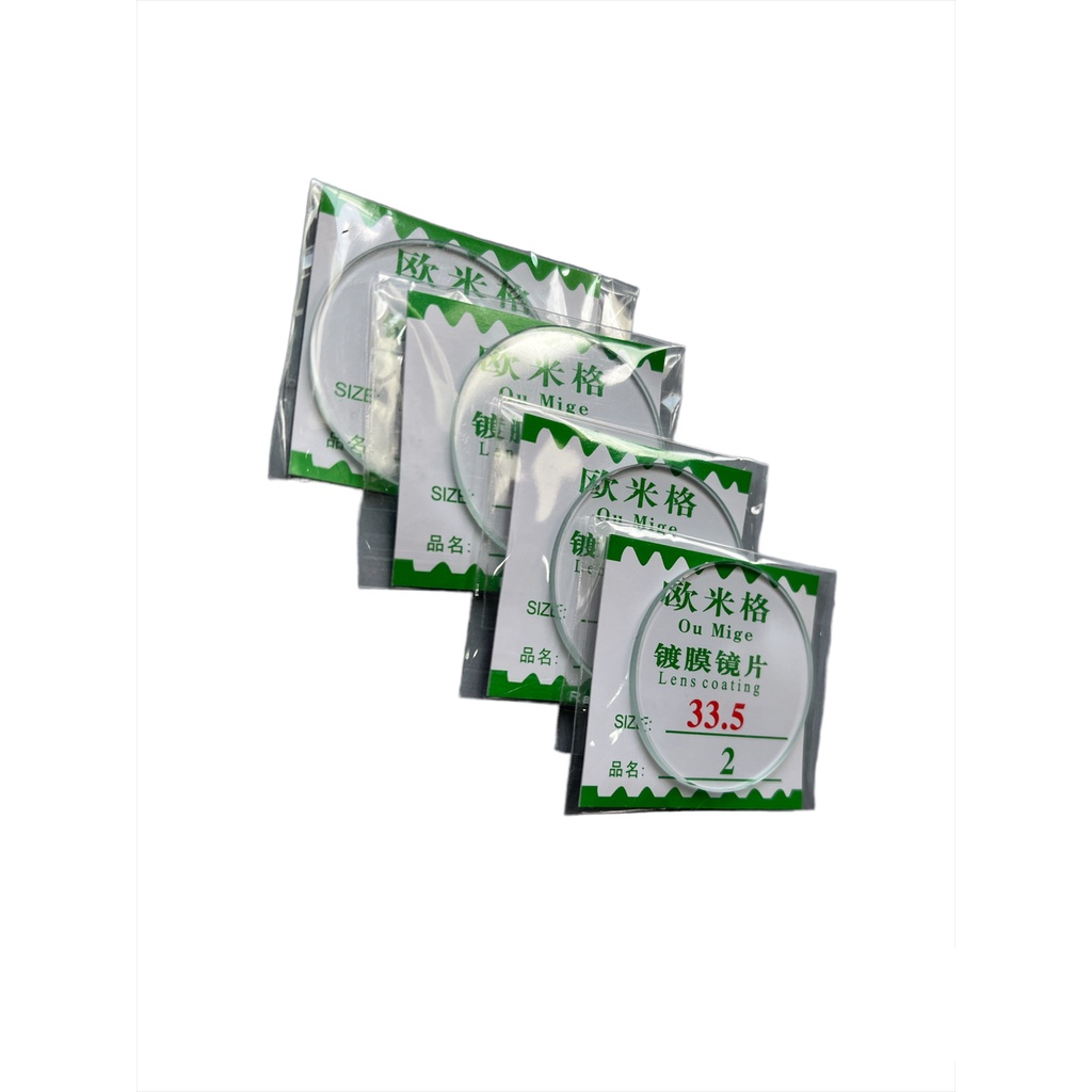 Kính đồng hồ khoáng phẳng dày 2mm các size từ 235 - 400