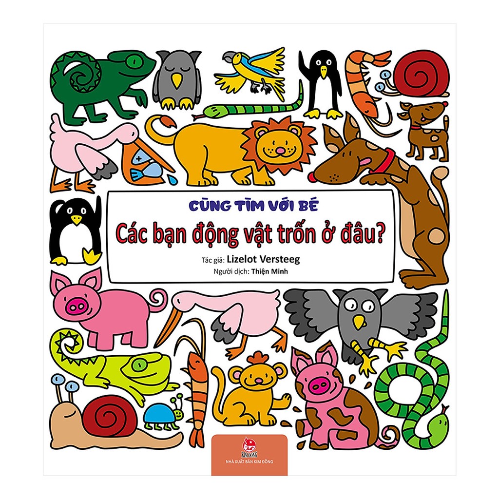 Sách - Cùng Tìm Với Bé: Các Bạn Động Vật Trốn Ở Đâu? (KĐ)