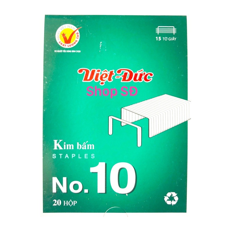 Đinh bấm số 10 việt Đức