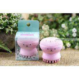 Cọ Rửa Mặt và Masage Bạch Tuộc