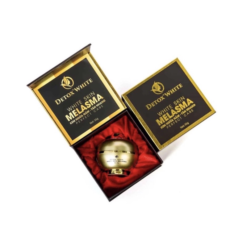 Cao Hỗ Trợ Da Nám, Tàn Nhang Detox White White Skin Melasma 35gr