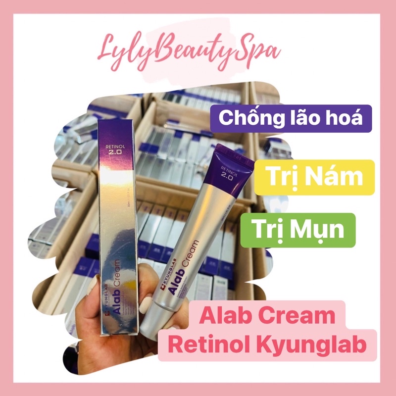 Alab Cream Retinol trẻ hoá dưỡng sáng da đến từ KyungLab
