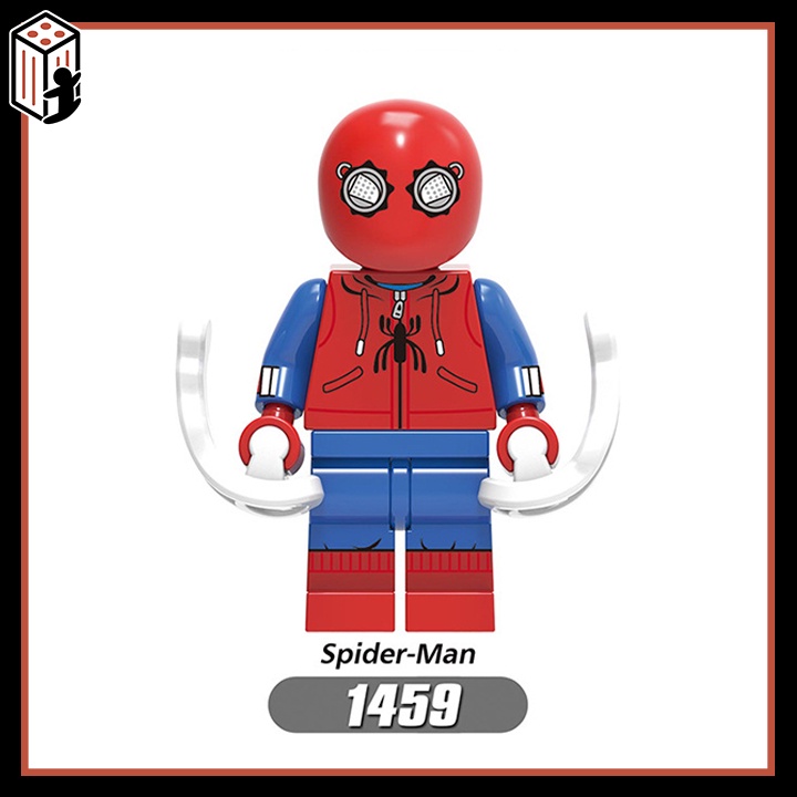 Lắp ráp Mô hình Spider Man No Way Home Đồ chơi Siêu anh hùng Người Nhện Spider thor Spider tron Spider punk Marvel X0281