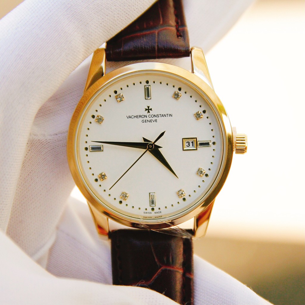 Đồng Hồ Nam Vacheron VAR1120 Máy Nhật Năng Lượng Pin, Dây Da Cao Cấp, Chống Nước Chống Xước Hiệu Quả,BH 12 Tháng | BigBuy360 - bigbuy360.vn