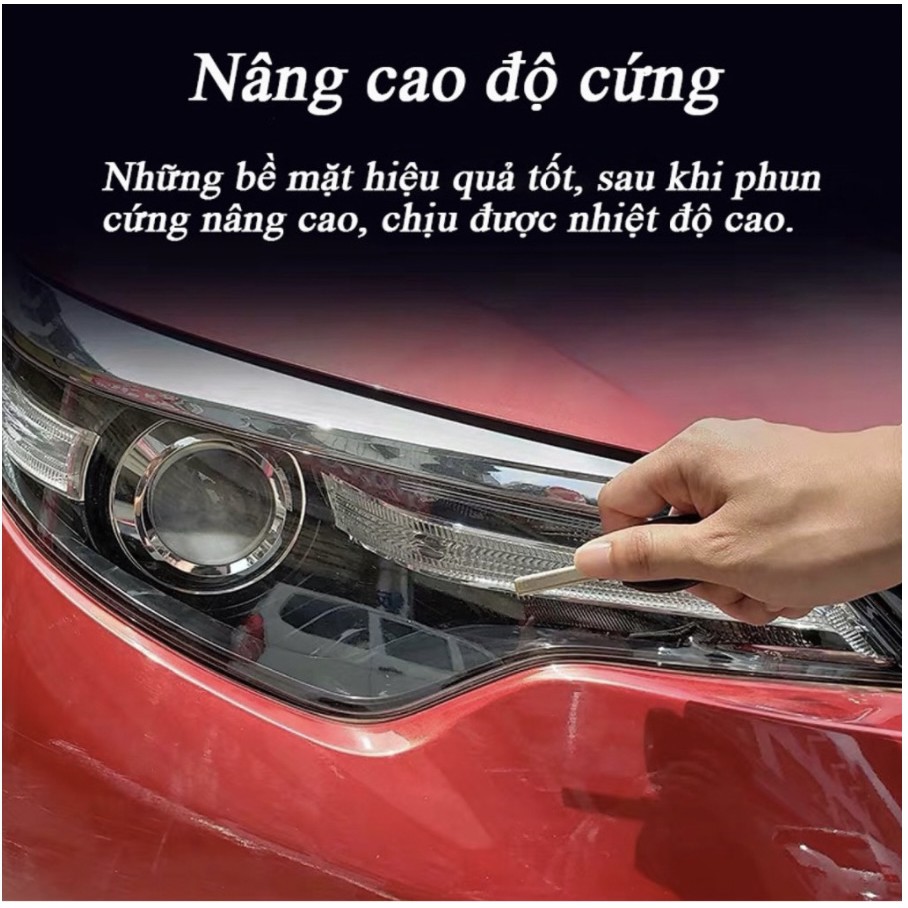 Chai dung dịch làm sạch dưỡng bóng chóa đèn ô tô, xe máy Headlight Clear&amp;Bright