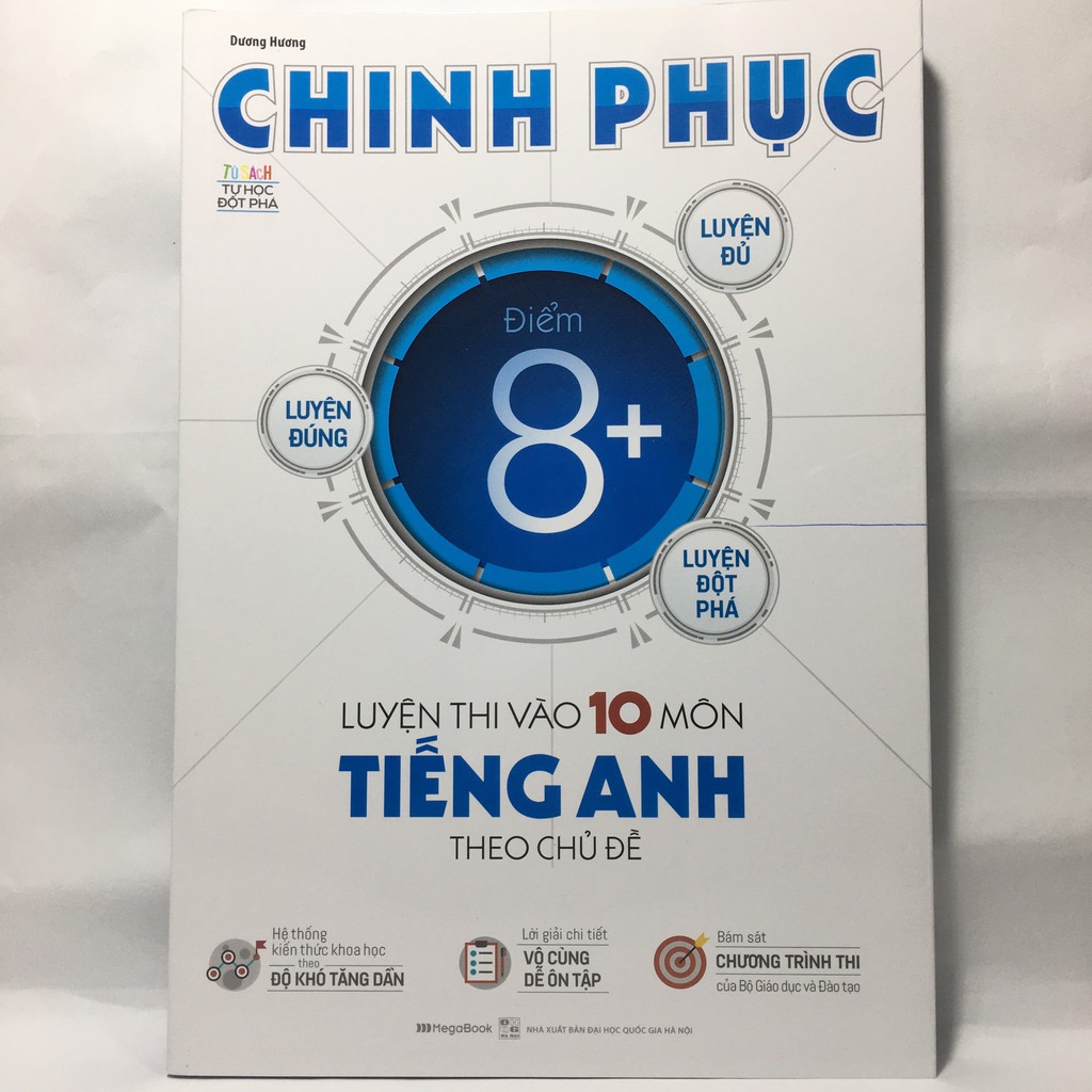 Sách Megabook - Chinh Phục Luyện Thi Vào 10 Môn Tiếng Anh Theo Chủ Đề