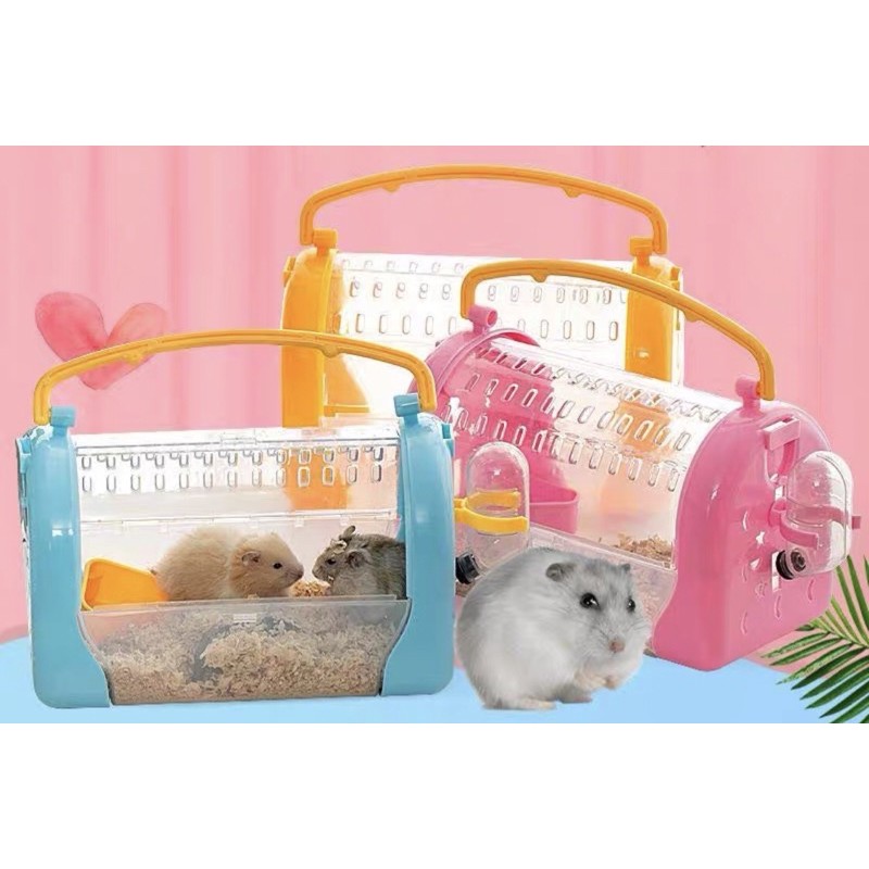 Giỏ đeo hamster, túi đeo hamster dùng xách đi chơi