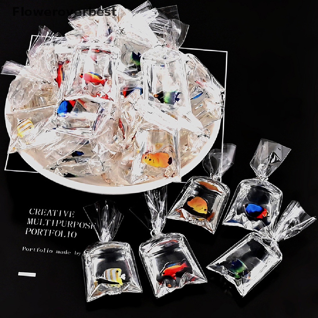 1 Mặt Dây Chuyền Hình Cá Vàng Nhỏ Bằng Nhựa Resin Diy