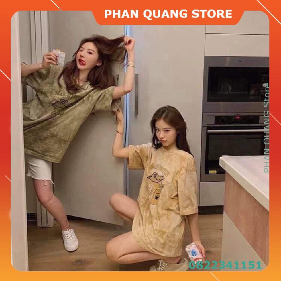 👗 ÁO PHÔNG LOANG IN CÁ SẤU FORM THỤNG TAY LỠ OVERSIZE - hàng mới PQ-Shop New