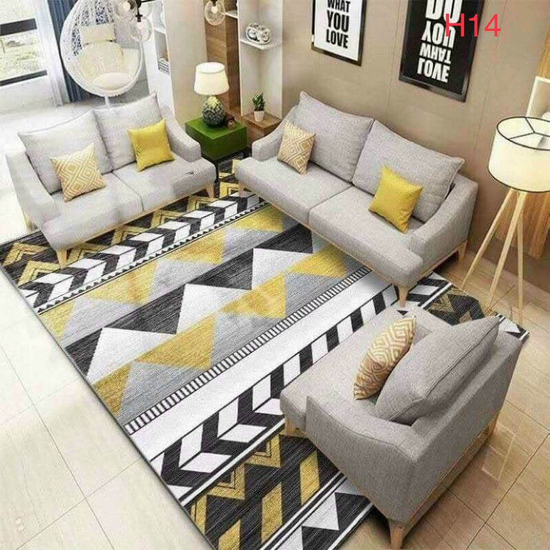 THẢM TRẢI SÀN LÌ 5D KT 1M6X2M3 SALE SALE