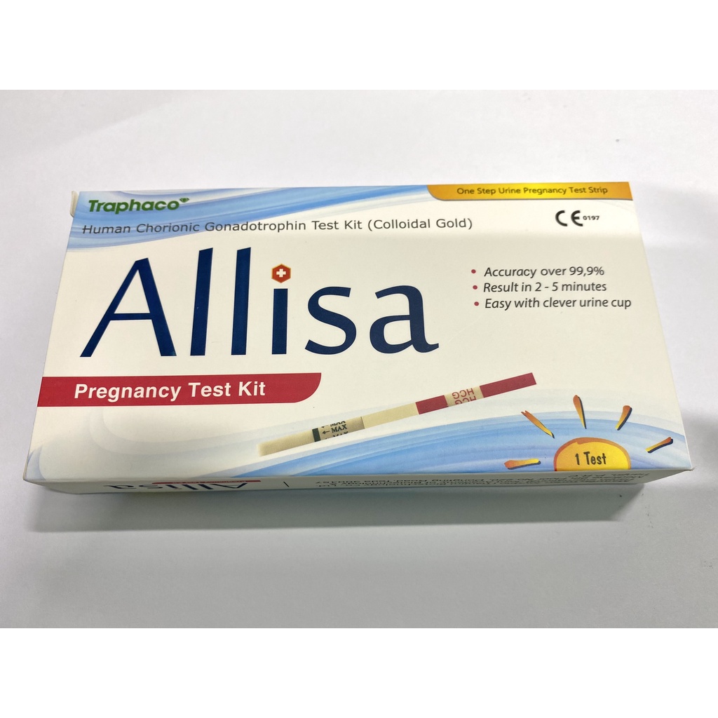 Que Thử Thai Allisa Pregnancy Test Kit Traphaco