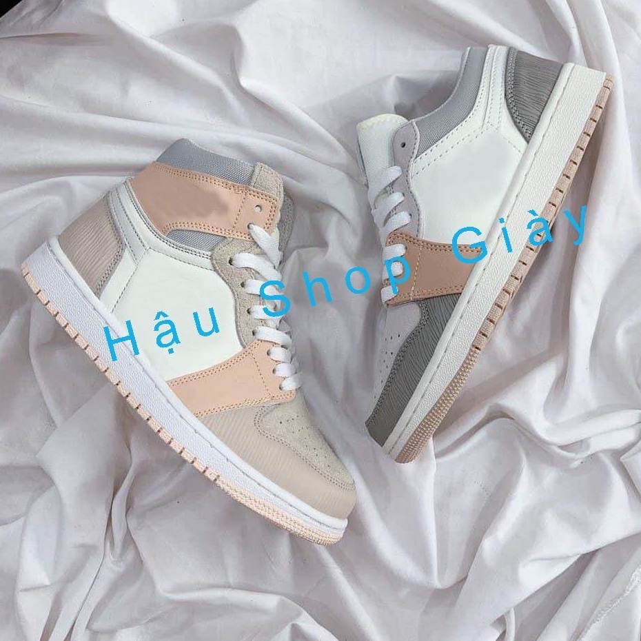 Giày thể thao Air J1 Milan cổ thấp, cổ cao Giày sneaker JD milan thấp cổ nam nữ cực hot Full Box Bill