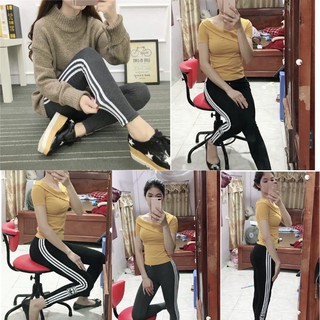 Quần Legging Lót Lông Cho Nữ Chạy Rót Chất Vải Co Giãn 4 Chiều
