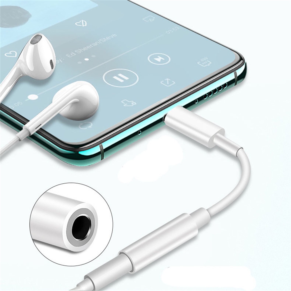 Cáp chuyển đổi âm thanh loại C 3.5mm chuyên dụng cho điện thoại