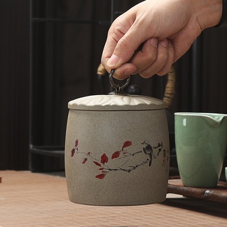 Hũ, Bình đựng trà bằng gốm Định Châu (cỡ lớn, rất khít)