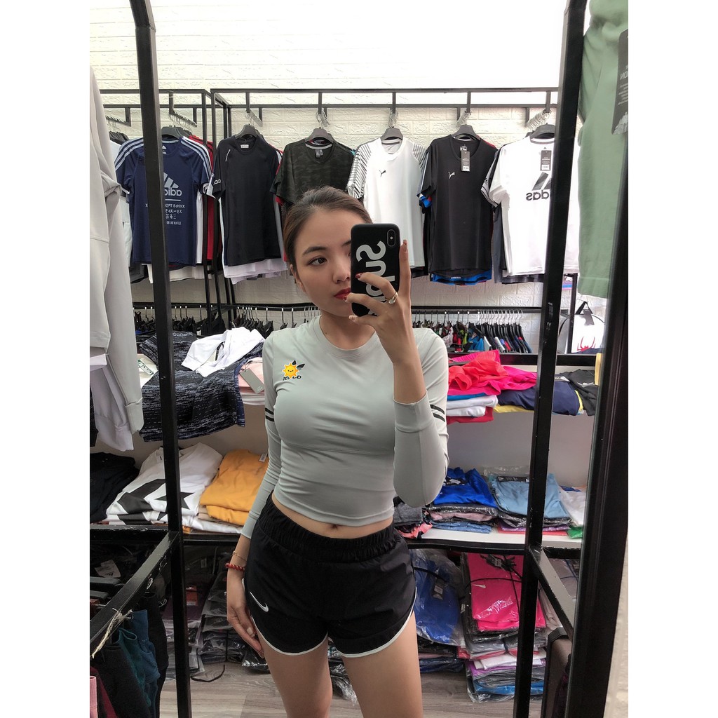 Áo croptop nữ Das dài tay mới nhất