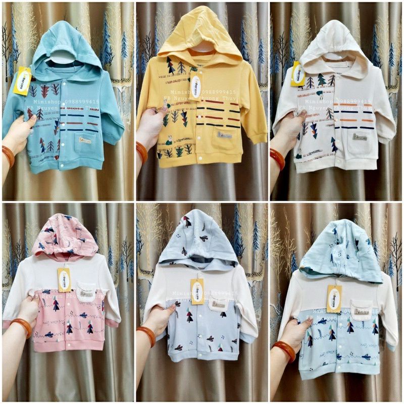 [Father Care/ Chính Hãng] Áo khoác dày dặn, mềm mịn cho bé