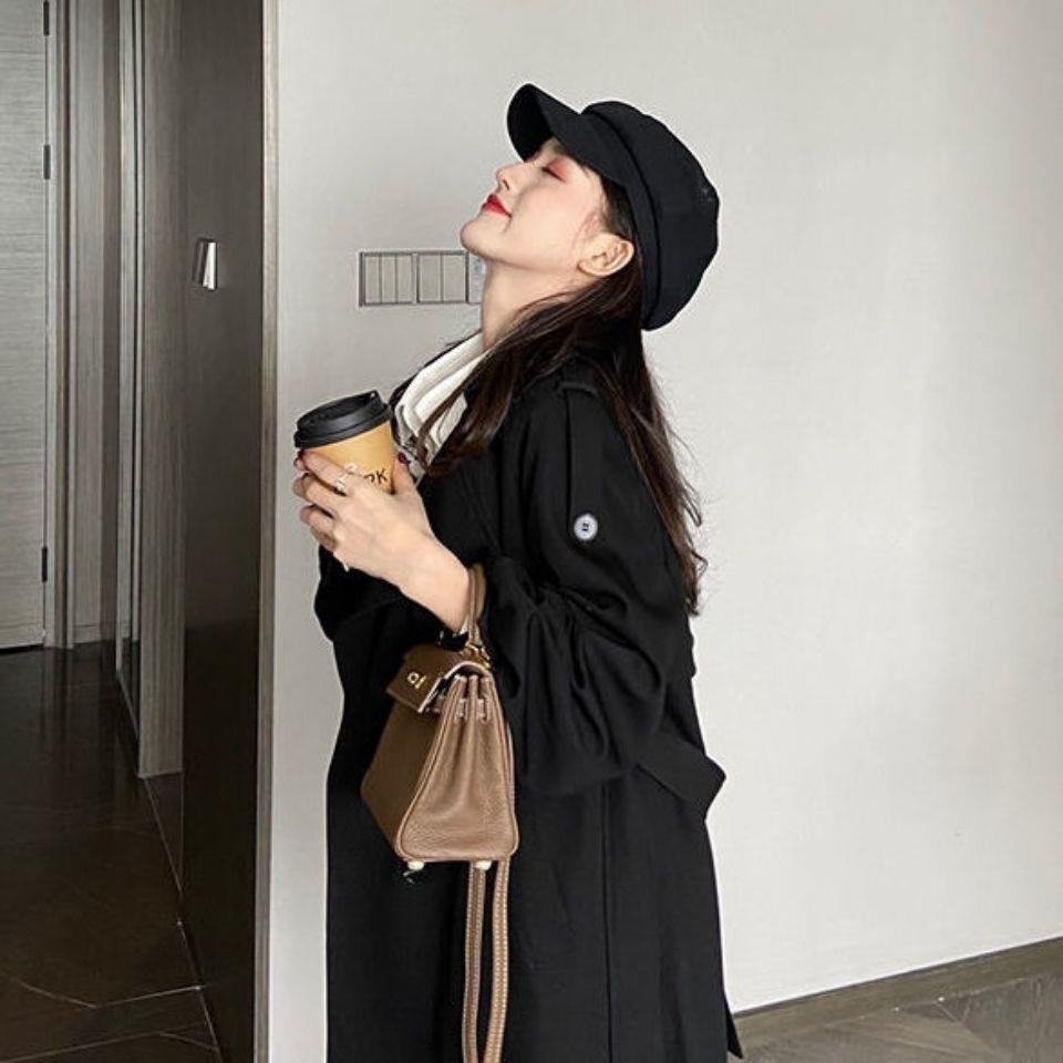 Áo Khoác Kaki Dáng Ngắn Phong Cách Hàn Quốc Thời Trang Xuân Thu Cho Nữ