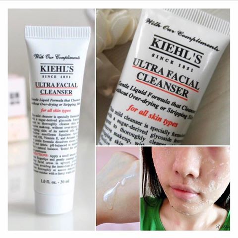 Sữa rửa mặt dưỡng ẩm tạo bọt làm sach sâu Kiehl's Ultra Facial Cleanser