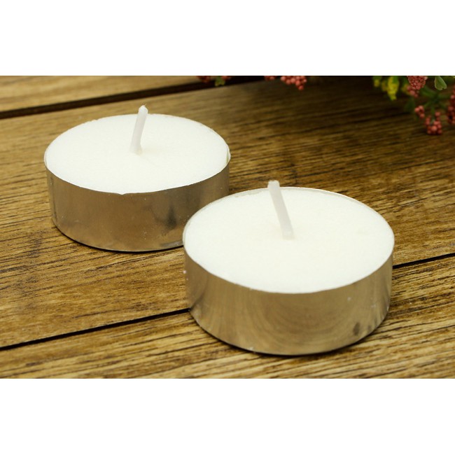 [COMBO] 5 HỘP NẾN ĐỐT ĐÈN TINH DẦU TEALIGHT KHÔNG MÙI, KHÔNG KHÓI LOẠI 1 -  CHÁY ĐỦ (50 viên) .