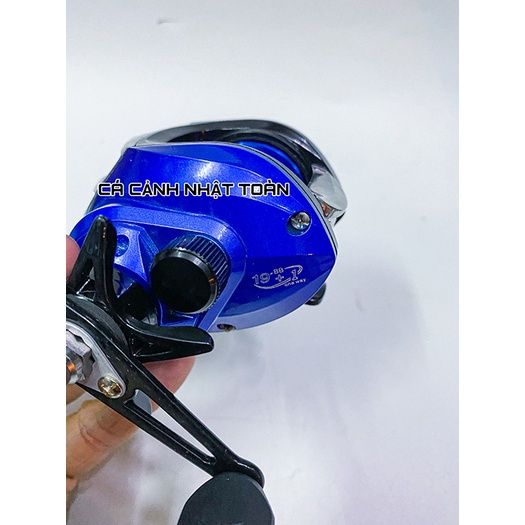 MÁY CÂU NGANG LURE FISHING REEL CÂU CÁ (XANH DƯƠNG)