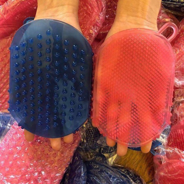 1 đôi bàn chà 2 mặt massage body, đả thông kinh lạc