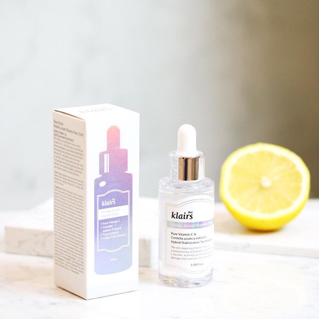 Tinh chất dưỡng sáng và trẻ hóa da Dear Klairs Freshly Juiced Vitamin Drop 35ml