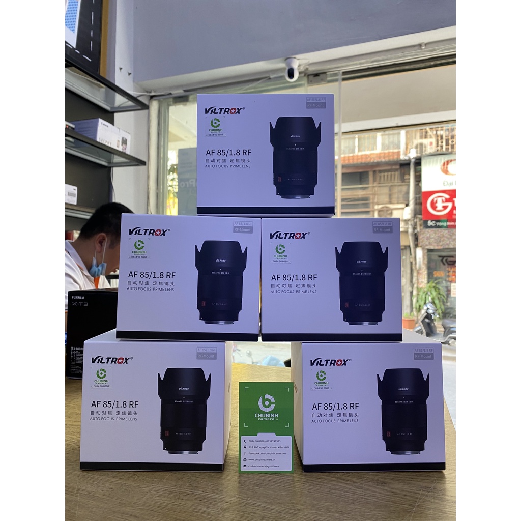 Ống kính Viltrox 85mm F1.8 Auto Focus STM ED IF | Chính Hãng