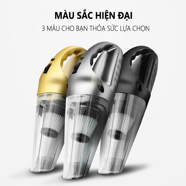 Máy hút bụi cầm tay mini cao cấp, lực hút khỏe