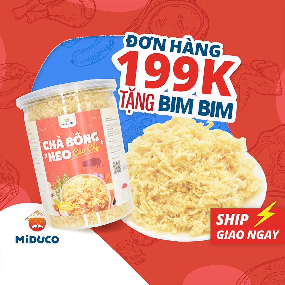 CHÀ BÔNG HEO MIDUCO 100 GRAM